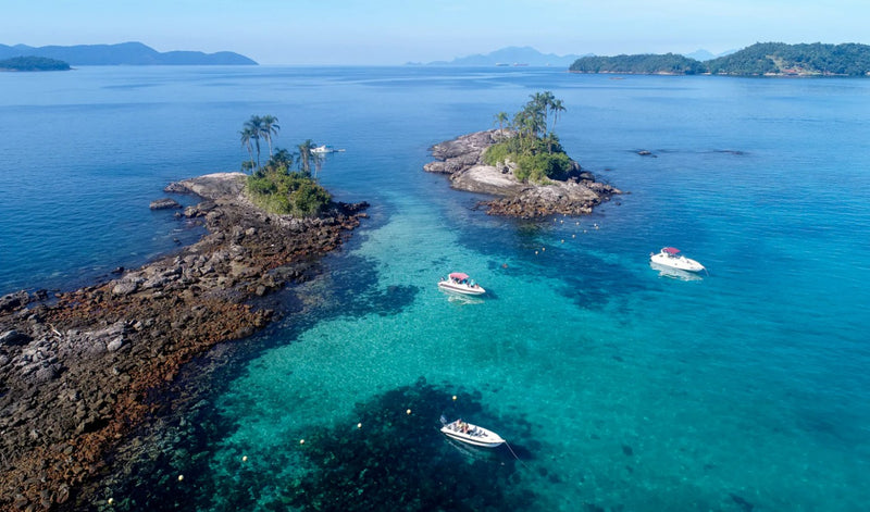 Carregue imagem no visualizador da galeriaTour pelas Ilhas Paradisíacas saindo do Cais de Angra
