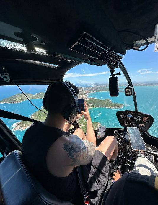 Voo de Helicóptero em Búzios: Experiência Panorâmica Regular - Saída de Búzios