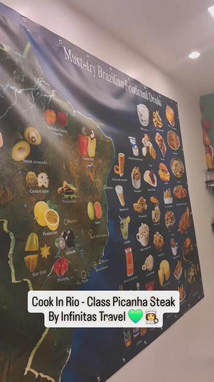 Carregar e reproduzir vídeo no visualizador da galeria, Aula de Culinária  - Sabores do Brasil: Experiência Picanha
